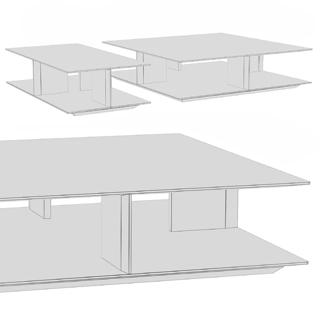 Poliform WESTSIDE coffee tables — Скачать