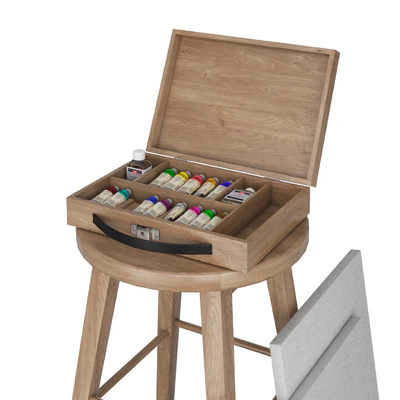 Easel with Canvas — Вид 5