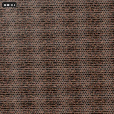 smooth running bond brick wall texture multicolored — View 4