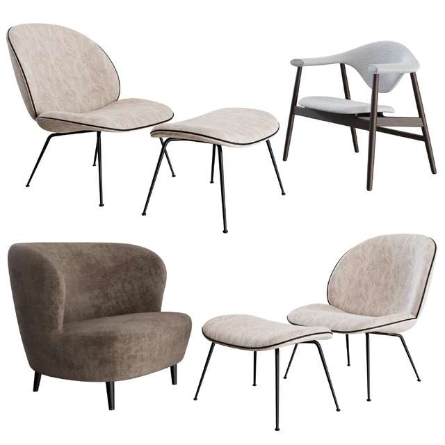Gubi Lounge Chairs — Descargar