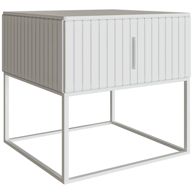 Bedside table Off White — Descargar