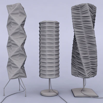 Set of floor lamps — Ver 3