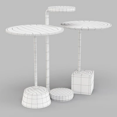 West Elm: Cube, Maisie and Murray - Drink and Side Tables Set 02 — Вид 3