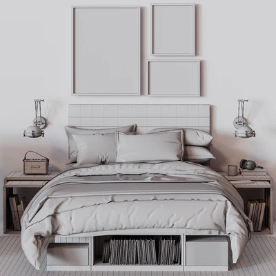 RH EMMETT STORAGE BED — Вид 3