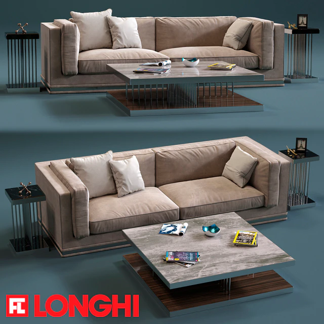 Fratelli Longhi MASON 2-Seates Sofa — Download