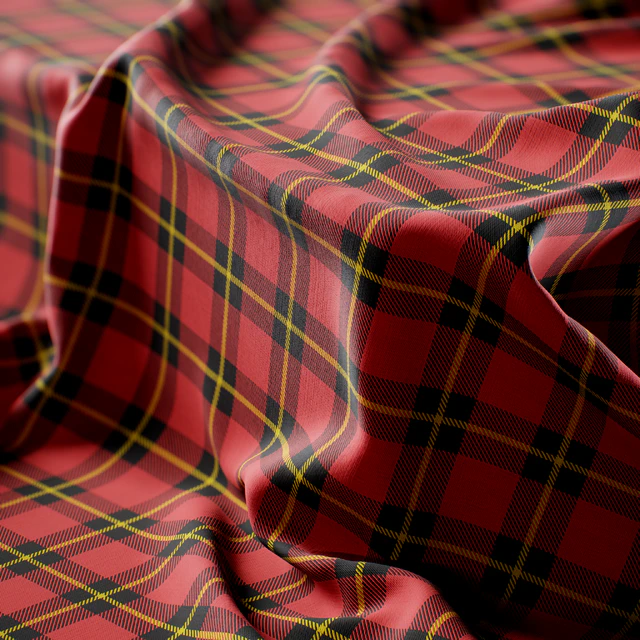 5 Tartan Fabric Texture 2k-vol1-seamless-PBR + SBSAR — Descargar