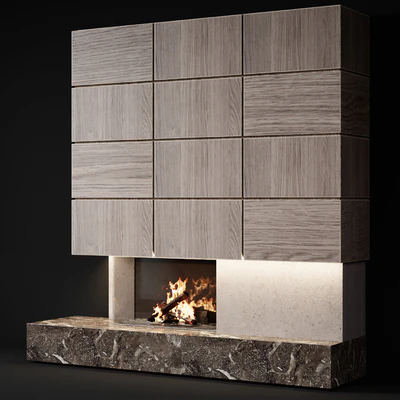 Fireplace modern 45 — Ver 4