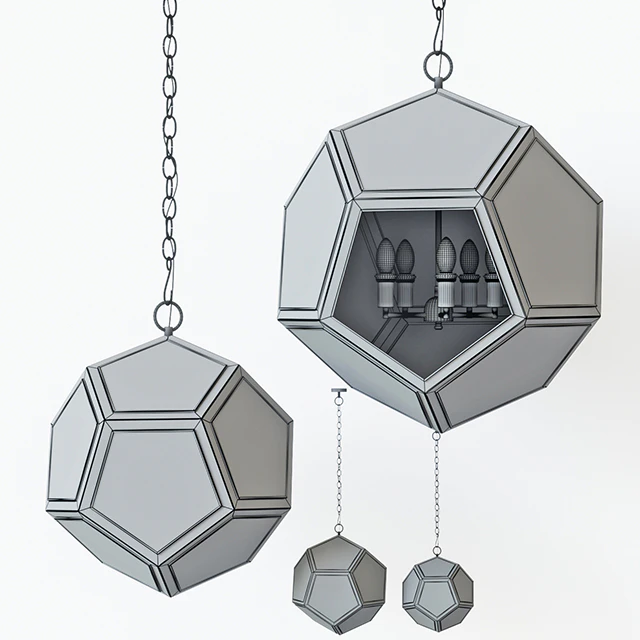 Chandelier Eichholtz Yorkshire M black — Descargar
