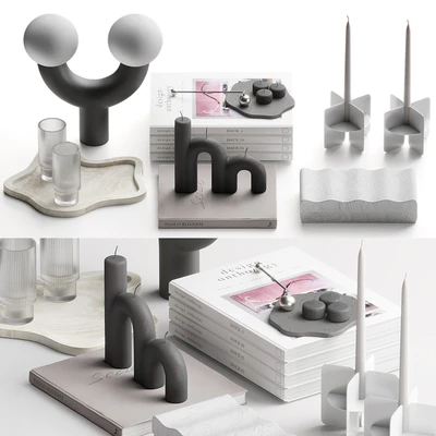Coffee table decor set 73 — Вид 1
