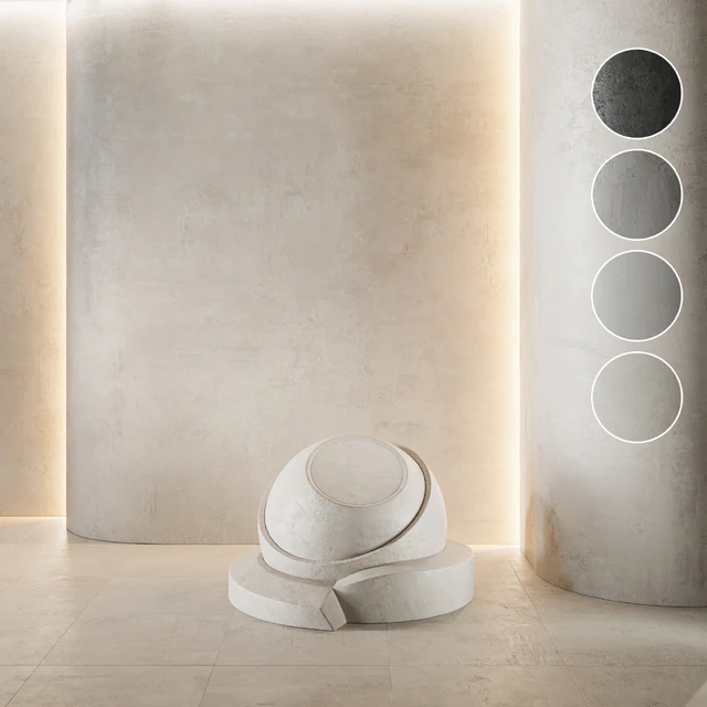 decorative plaster | Concrete set (seamless) | 02 — Descargar