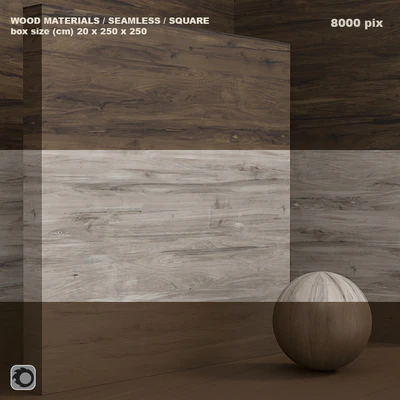 Material wood / solid / veneer (seamless) - set 60 — Ver 1