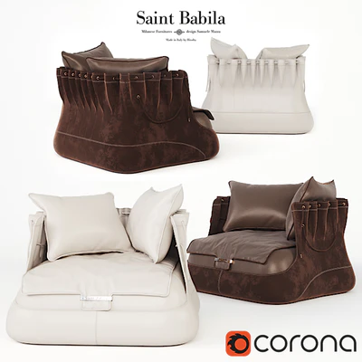 Armchair Saint Babila armchair Bag — Ver 1