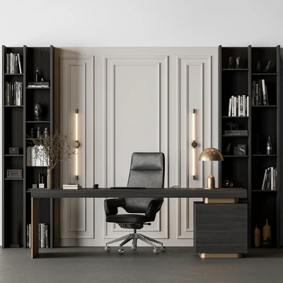 Boss Desk - Office Furniture 601 — View 1