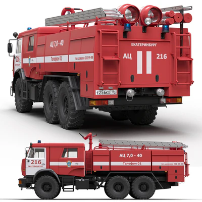 Автоцистерна АЦ7-40 — Вид 1