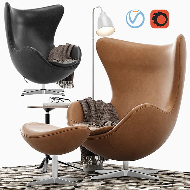 Egg lounge chair — Descargar
