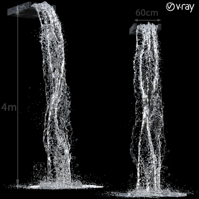 Waterfall fountains 002 — Descargar