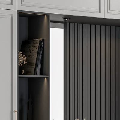 Hallway 06 - Gray and Black Set — Вид 5