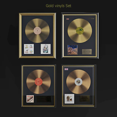 Gold vinyls set — Ver 1
