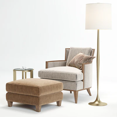 Baker California Lounge Chair — Ver 3
