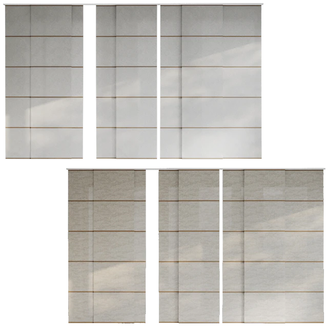 Панельные шторы, японские шторы 2 — Скачать