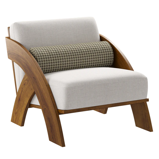 JecksonLoft upholstered wooden chair — Descargar