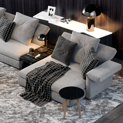 Minotti Collar Sofa — Ver 3