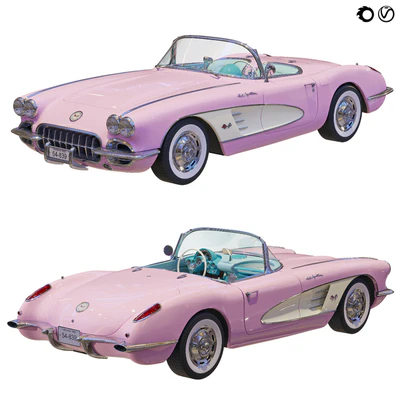 Chevrolet Corvette Coupe 1960 — View 1