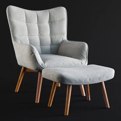 Sessel Hocker Armchair — Ver 1