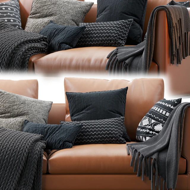 1333 Flamingo Zanotta Sofa — Скачать