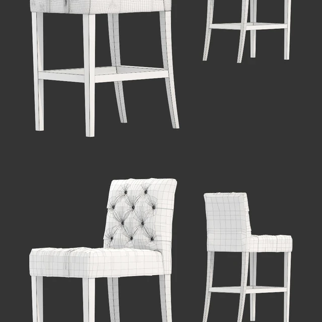 Restoration Hardware / Bennett Parsons Leather Stool — Descargar