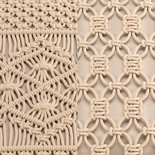 Cushion Set 01 - Macrame Boho — Скачать