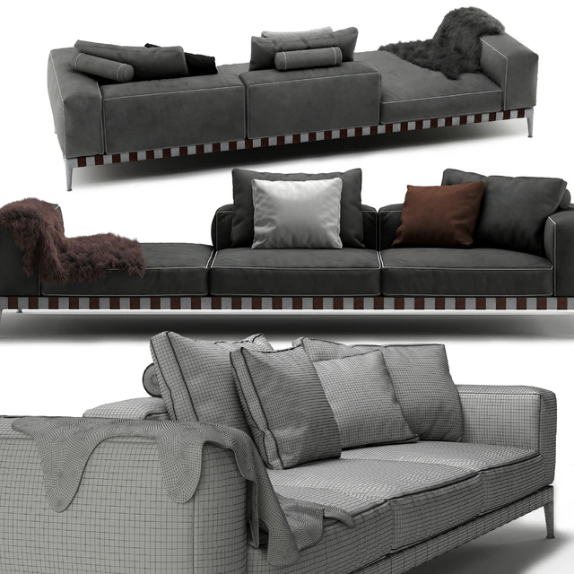 flexform GREGORY sofa - 02 — Скачать