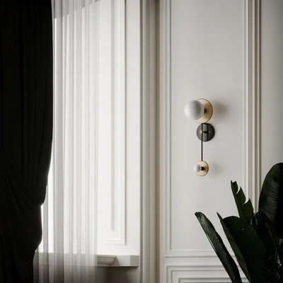 Double Wall Brass Sconce by ETSY — Вид 3
