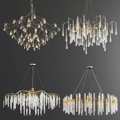 Four Exclusive Chandelier Collection 75 — Ver 1