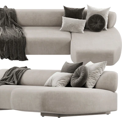 Sofa Moroso Gogan — Ver 4