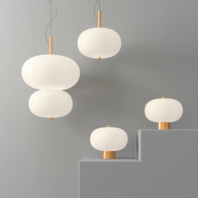Led White Glass Pendant — Скачать