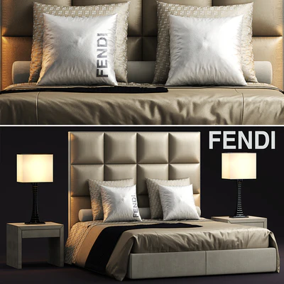 Кровать fendi casa diamante — Вид 1