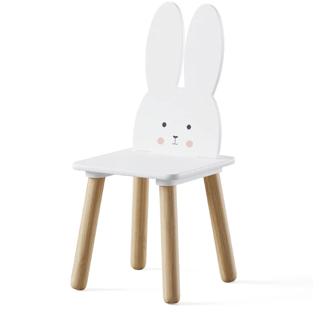 Table and Animal Kids Chair by jabadabado — Скачать