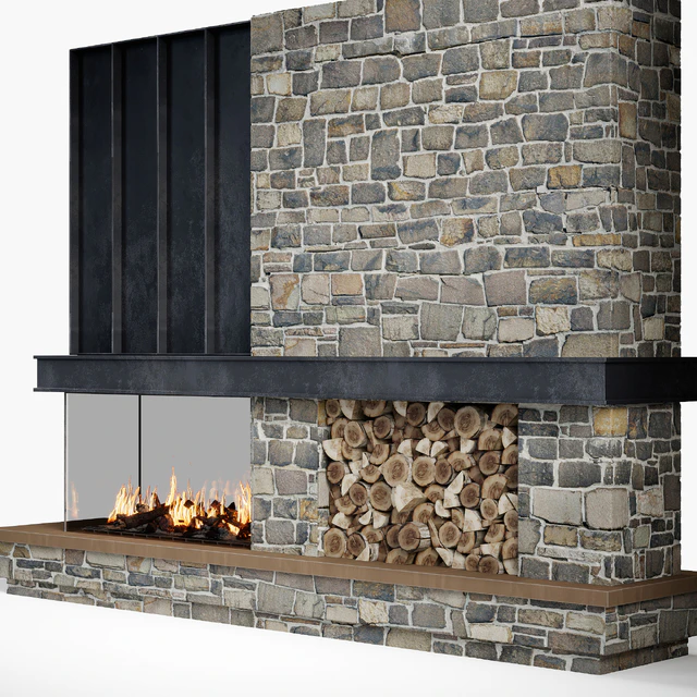 Fireplace modern 79 — Скачать