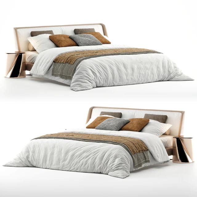 Bed Minotti Spencer — Скачать