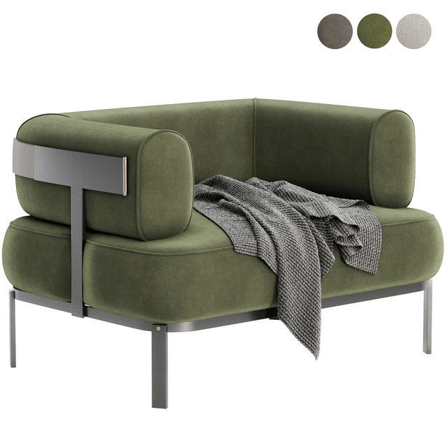 BELT Armchair By BAXTER design — Descargar