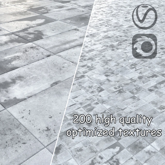 Concrete tile (semi-dry) — Descargar