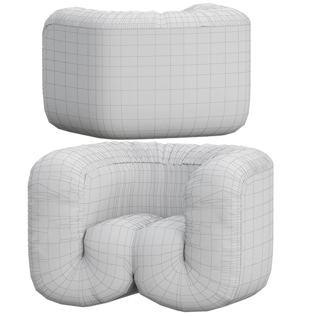 DS-707 Leather armchair By de Sede — Descargar