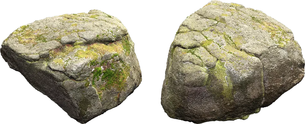 mossy forest boulder 023 — Скачать