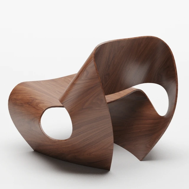 Кресло Cowrie Chair by Brodie Neill — Скачать