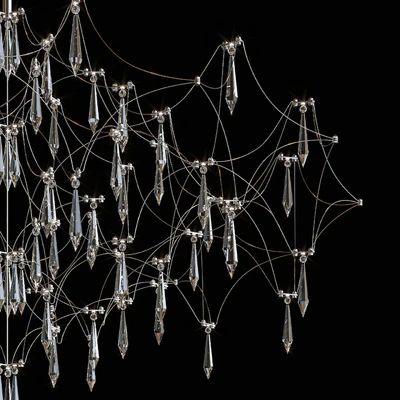 Crystal modern chandelier for living room — Ver 5
