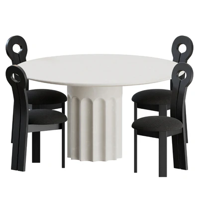 Dining Set 01 by Lulu and Georgia — Ver 6