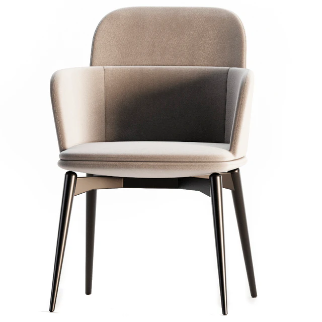 Barbican Molteni C Chair with Armrests — Скачать