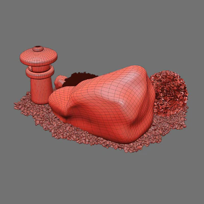 Сад камней. Цукубай / Rock garden. Tsukubai — Вид 7