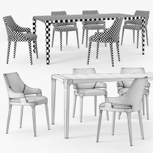 Potocco velis chair eiles table — Descargar